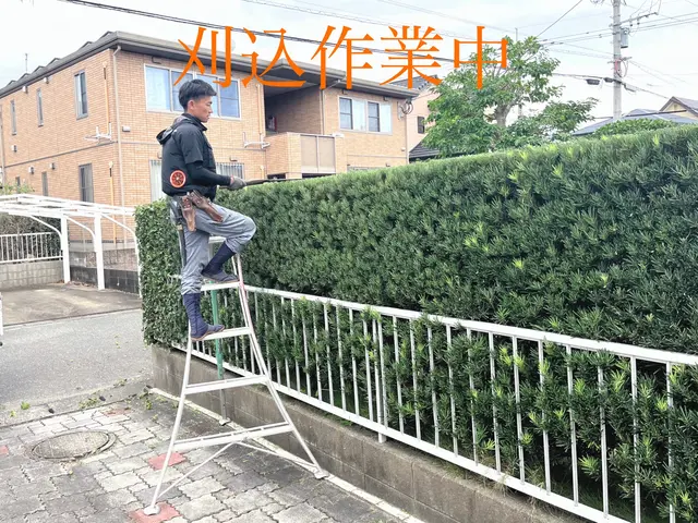 2年連続アワード入賞の植木屋《リョクケイ》造園施工管理技士が対応。サービスの画像