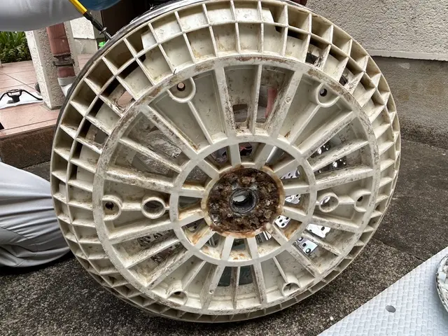 洗浄によりカビや埃を徹底的に除去いたします。洗濯パン・排水口もお任せください！サービスの画像