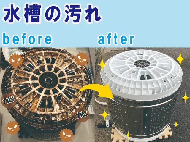 洗濯機水槽・ドラムまるごと徹底洗浄！お任せください！サービスの画像