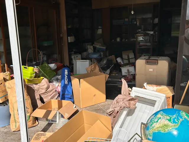 軽トラック不用品回収数点からでも〜OK最大積載量350kgまで積み込み可サービスの画像