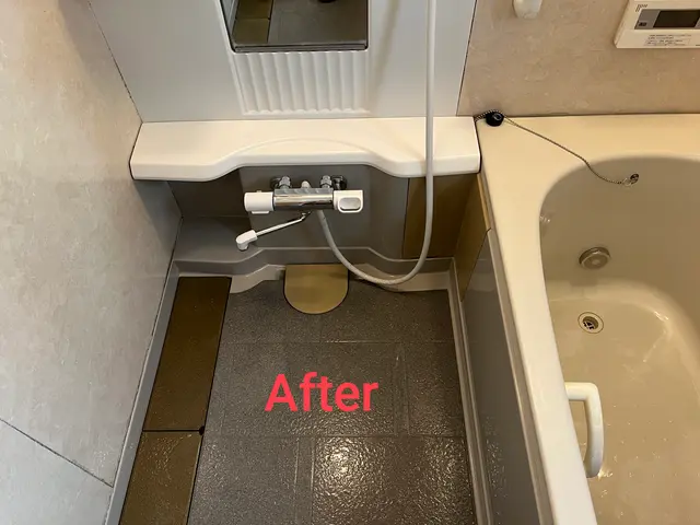 日々の清掃では落ちないカビ、水垢、湯垢、石鹸カスなどを徹底洗浄いたします☆サービスの画像