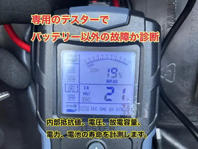 【24H◎】【東京、千葉、埼玉、神奈川◎】バッテリー上がり、原付〜大型バイクまでサービスの画像