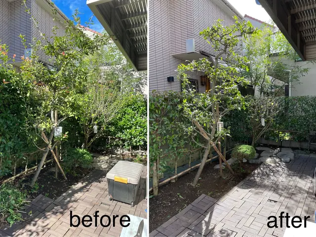 お庭を綺麗にしませんか！職人歴24年の経験と実績！私が責任を持って伺います！サービスの画像