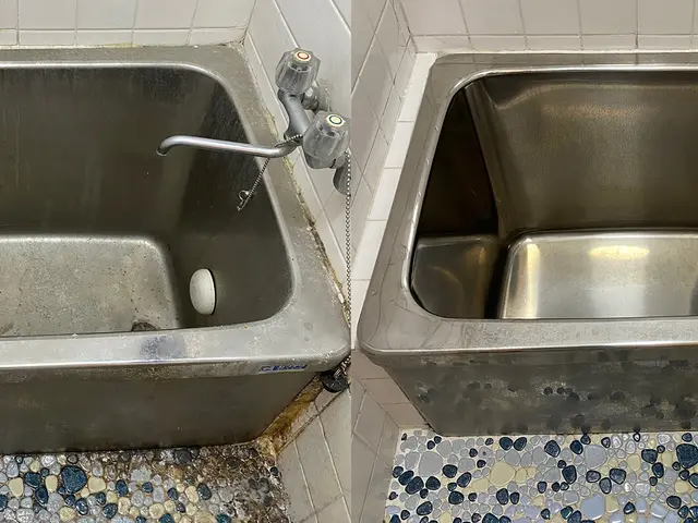 お風呂のお悩み解決！カビ・石鹸かす・水垢をプロの技術と安心な洗剤でキレイに。サービスの画像