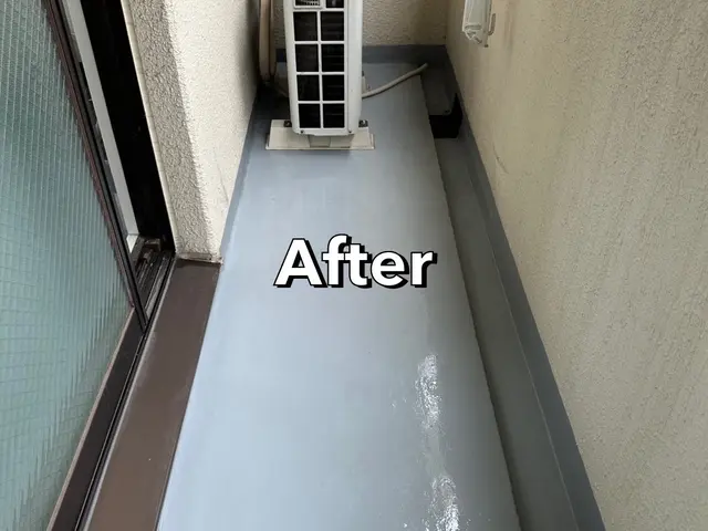 【ベランダクリーニング】丁寧な作業で満足度抜群！住宅のプロにお任せください！サービスの画像