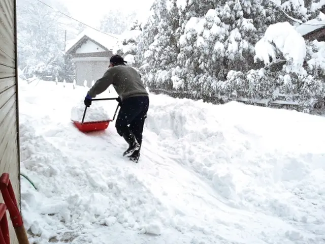 雪かき代行致します。あなたはお家に居てください。サービスの画像