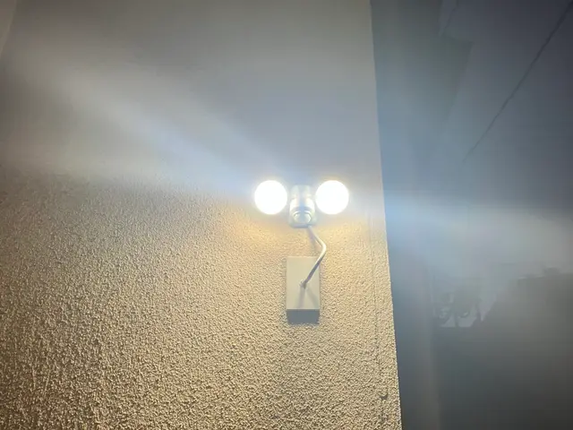 センサーライト取付・第一種電気工事士・お気軽にご相談ください！サービスの画像