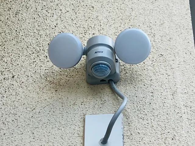 センサーライト取付・第一種電気工事士・お気軽にご相談ください！サービスの画像