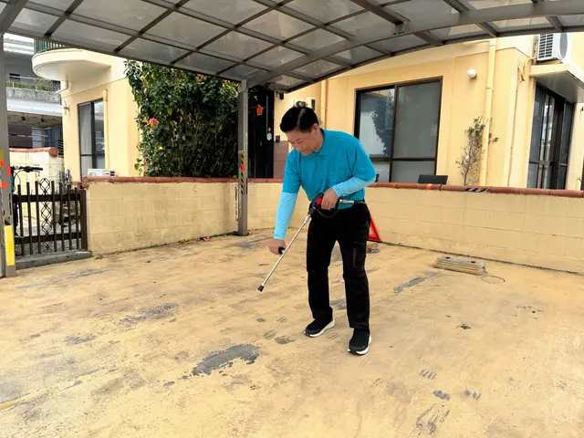 駐車場の高圧洗浄(50坪以内)サービスの画像