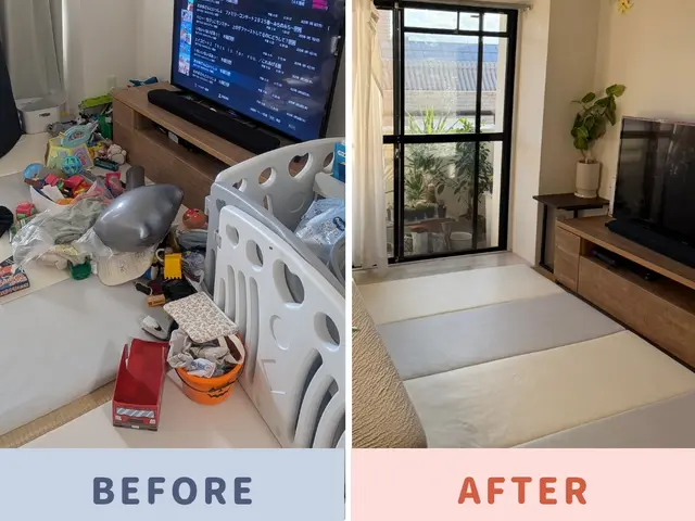 【整理収納専門】モノを見直しお部屋をリセット！床置きしないストレスフリーな空間にサービスの画像
