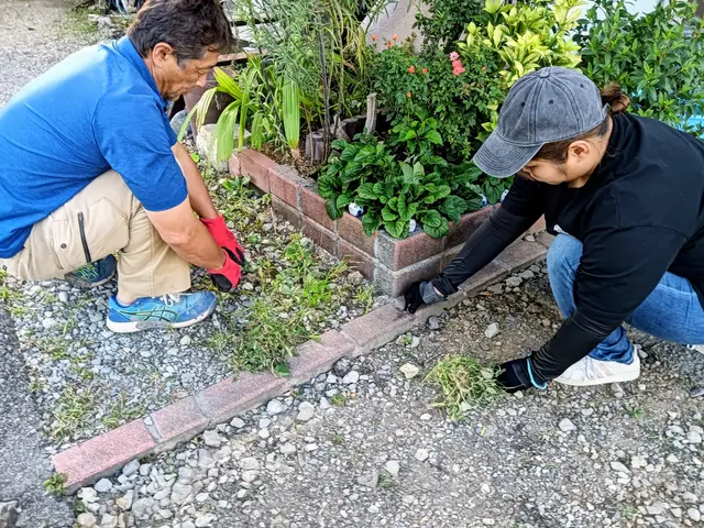 《手作業の草むしり》◆必ず夫婦2人でお伺いします！◆対応地域外もご相談下さい！サービスの画像