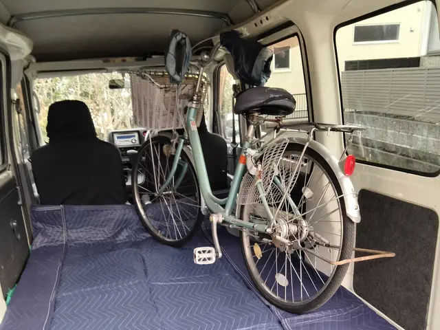 軽バンを使用して自転車輸送をいたしますサービスの画像