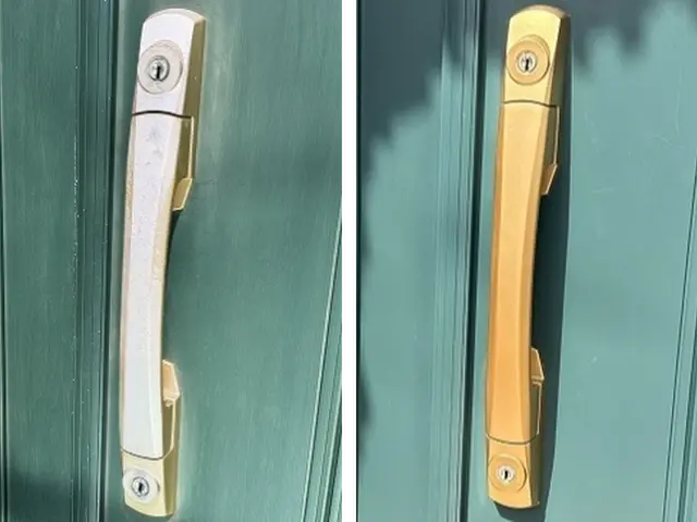 室内ドアノブ交換（塗装）・鍵取り付けサービスの画像