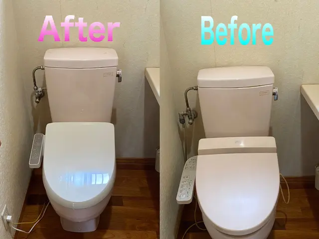 ウォシュレット(温水洗浄便座)の交換・取付、お気楽にご連絡ください！サービスの画像