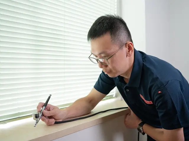 補修で解決！ドアにできた穴や傷を直します！【北九州市】サービスの画像