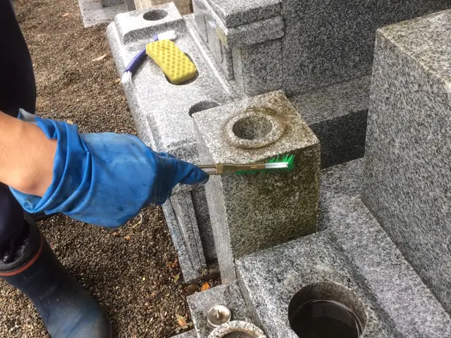 【奈良県密着】　お墓参り代行、お墓掃除致します。サービスの画像