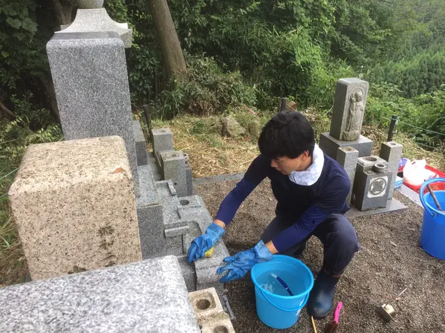 【奈良県密着】　お墓参り代行、お墓掃除致します。サービスの画像