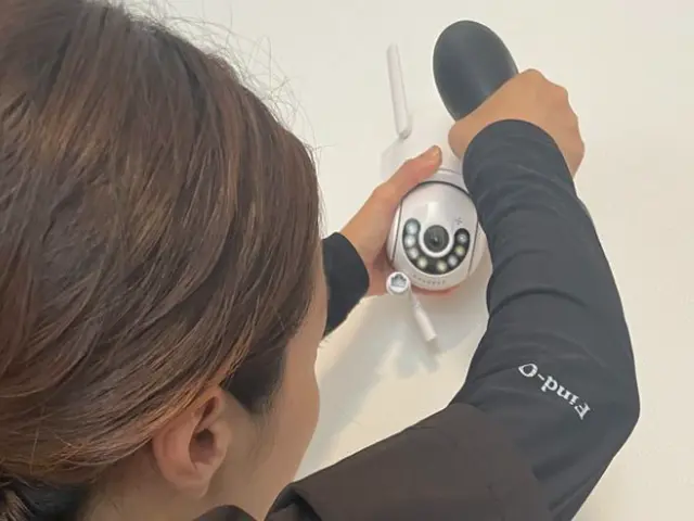 【家族や子供の安心安全対策◎】見守りカメラ設置　カメラ代工事費込！サービスの画像