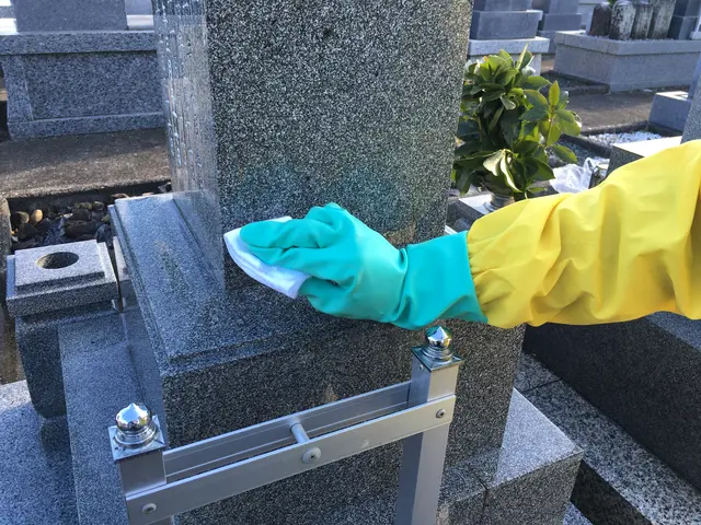 【お墓掃除のプロショップ　まごころ】大切なお墓私たちが真心込めて対応いたします！サービスの画像