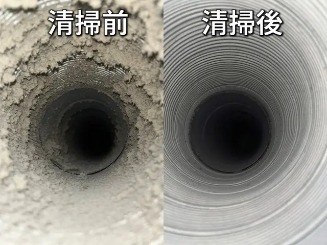 【住居宅向け】換気ダクト清掃▽セット割引あり！サービスの画像
