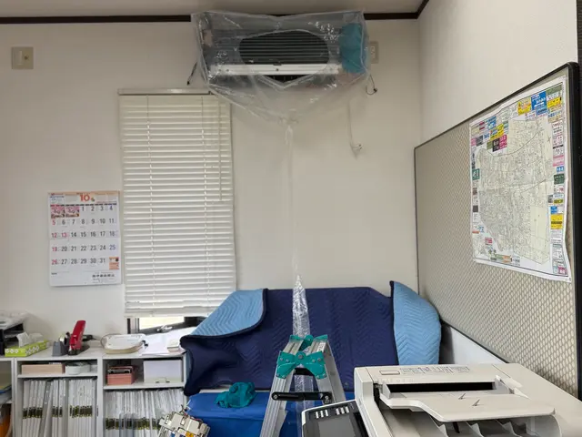 冬のエアコン使用前に☆出店記念実施中！実績10年以上・安心保険加入＆エコ洗剤使用サービスの画像