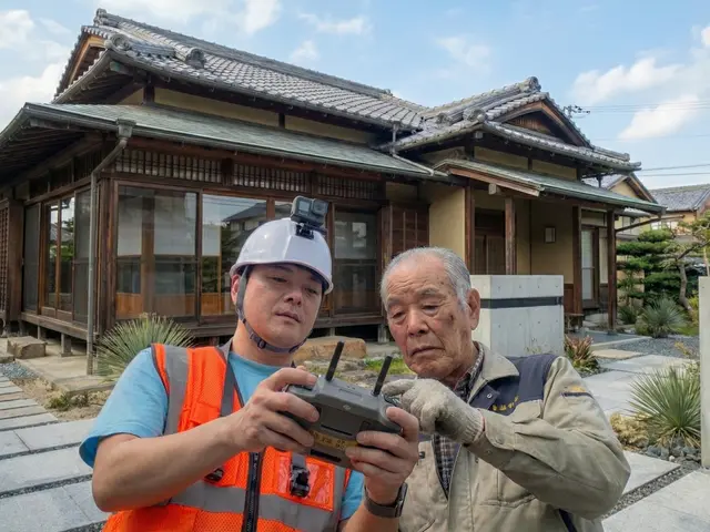 修理勧誘一切なし！ドローンで安心「屋根の健康診断」国家資格＆防災士が空撮