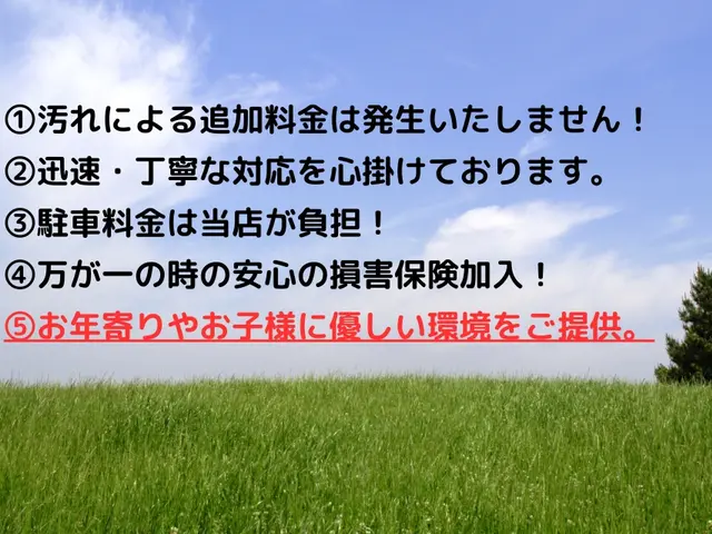 【損害保険加入済！】迅速かつ丁寧な作業を心掛けております☆サービスの画像