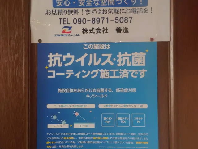 新型コロナウイルスの不活性化認証済み！光触媒ウイルス抗菌コーティングサービスの画像