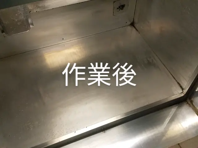 レンジフード内部の油汚れをきれいに除去。飲食店厨房フードクリーニングも対応！サービスの画像