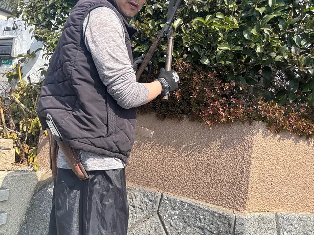 丁寧に　素早く作業します。サービスの画像