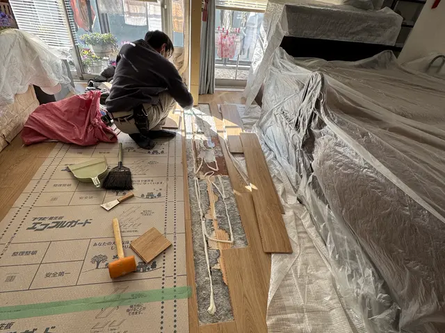 プロの技術でご満足いただけるように心を込めて作業いたしますサービスの画像