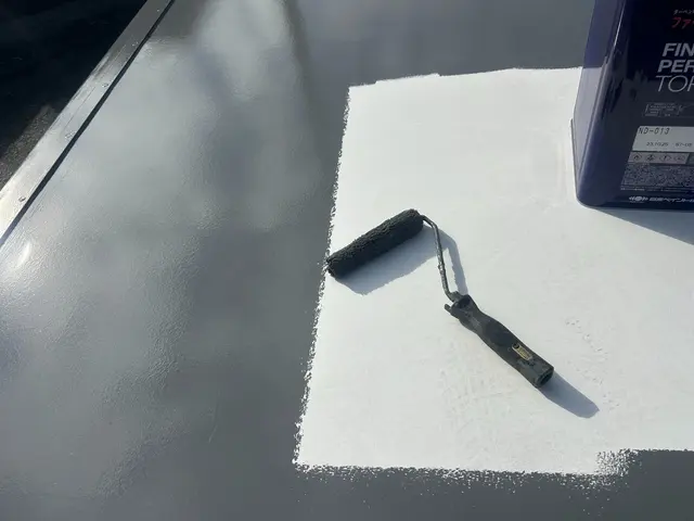 ご自宅の物置をきれいに施工♪サービスの画像