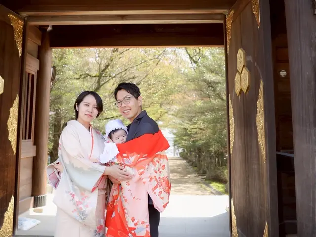 元産婦人科看護師が対応｜お宮参り撮影｜オプションで、ママ着物レンタル着付けも◎