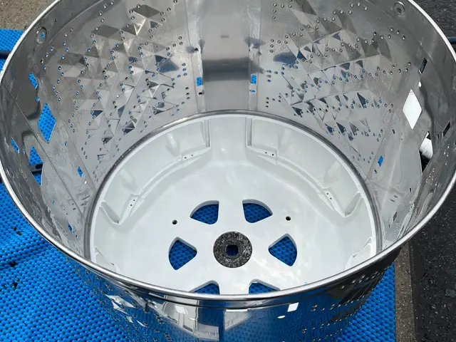 縦型洗濯機　分解洗浄サービスの画像