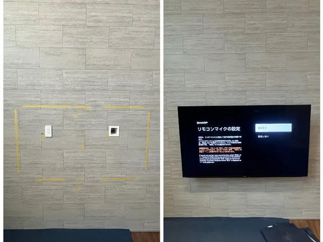 ★壁掛けテレビの設置のプロがお伺い致します★サービスの画像