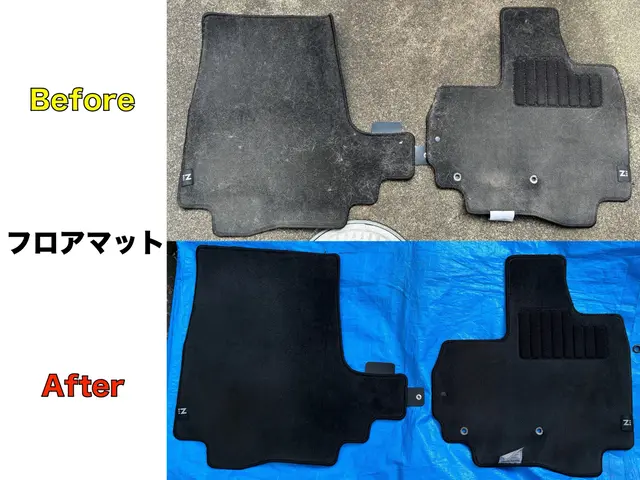 内装部品も外して行うルームクリーニング！他社と一味違います！サービスの画像