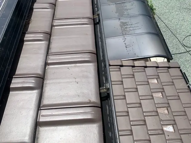 【雨樋掃除､修理】屋根屋が掃除､修理いたします！サービスの画像