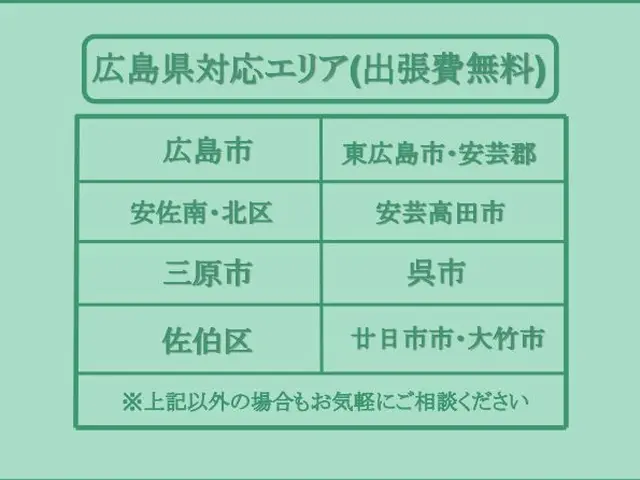 【9月新規出店！】喜んで頂けるよう綺麗に仕上げます！サービスの画像