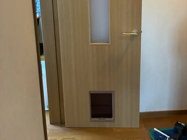 【大阪】ペットドア取り付けます！　冷暖房節約に！サービスの画像