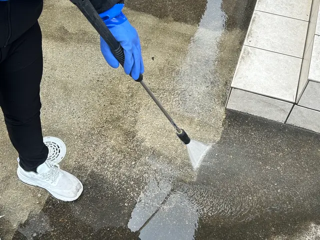 汚れた土間を美しくサービスの画像