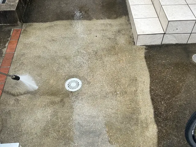 汚れた土間を美しくサービスの画像