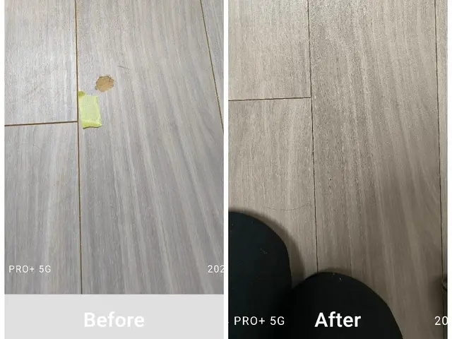 フローリング、ドアの引っ掻き傷、凹み、経年劣化など補修。気になる小キズは消える!サービスの画像