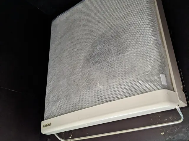 レンジ（プロペラタイプ）の油汚れ…できれば見たくないっ！そんな時はプロにお任せ！サービスの画像