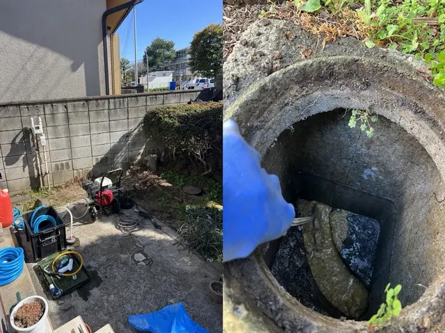 ★詰まりの原因を見極めて解消。排水管を根本から丁寧に洗浄★サービスの画像