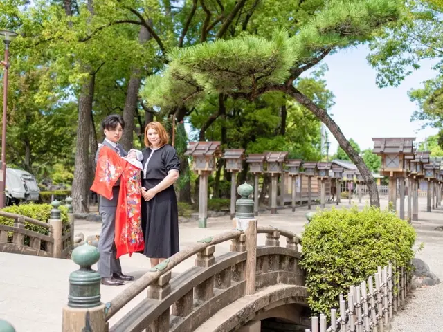 お宮参り出張撮影(神社まで出張費用無料)｜安心の女性カメラマン（大阪）サービスの画像