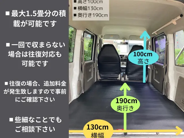 ★今日中にスッキリ！重たい物そのままでOK！1人じゃ大変を即解決★不用品回収★サービスの画像