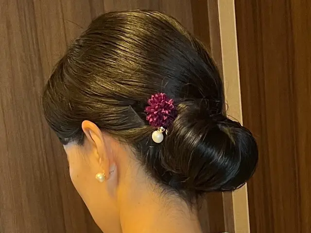ヘアセット の出張サービス