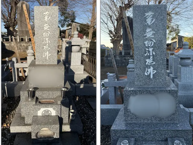 追加料金なし・保険加入済みで安心の墓石ケア専門店サービスの画像