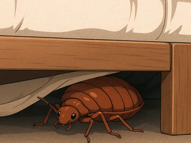 寝ている間に吸血されます。トコジラミ（南京虫）は、発見駆除が難しい虫です。サービスの画像