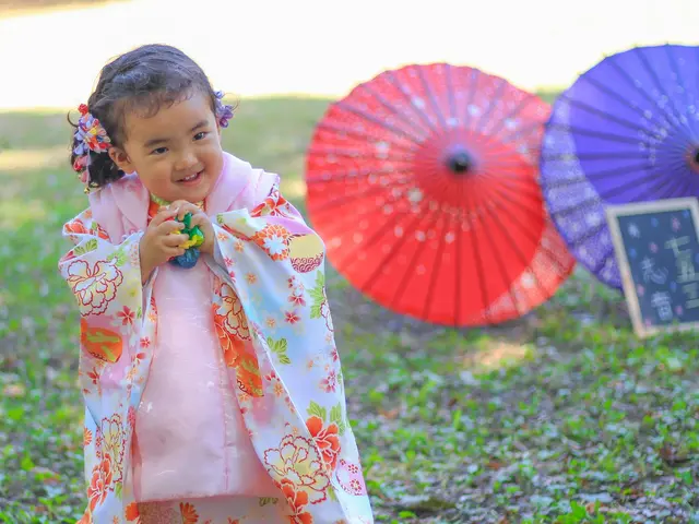 お子様が楽しめる撮影を心掛けています。人形、刀、風船、シャボン玉等で喜ばれてます